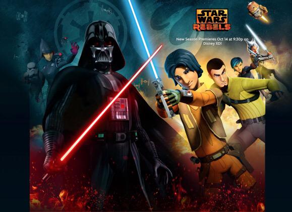 Новые промо-постеры 2 сезона сериала "Звёздные Войны: Повстанцы"