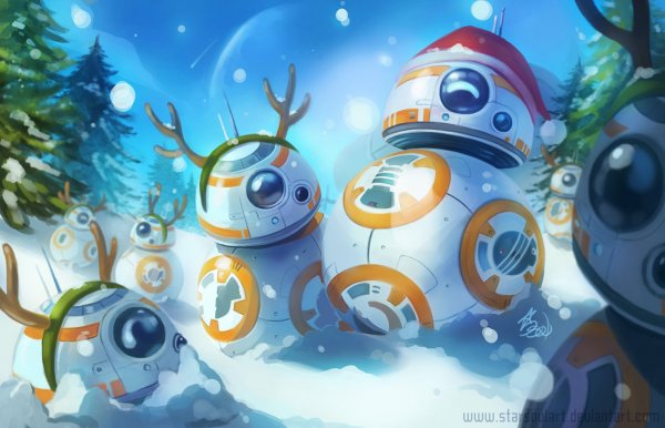 BB-8 поздравляет всех с Новым Годом!