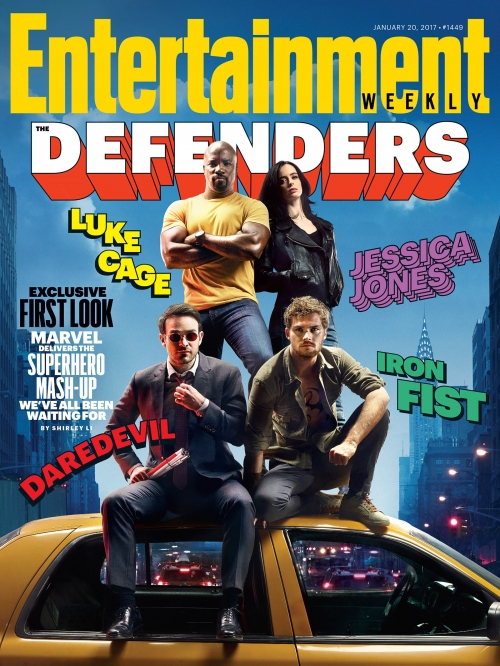 "Защитники" на обложке Entertainment Weekly